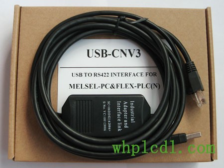 供应USB-CNV3富士PLC编程电缆